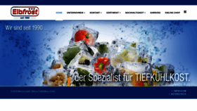What Elbfrost.de website looked like in 2018 (5 years ago)