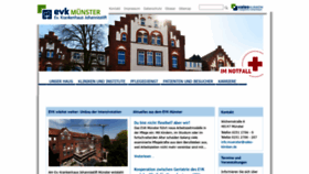 What Evk-muenster.de website looked like in 2018 (5 years ago)
