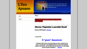What Ecoapuano.it website looked like in 2018 (5 years ago)