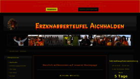 What Erzknabberteufel.de website looked like in 2018 (5 years ago)