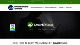 What Entertainmentpartners.com website looked like in 2018 (5 years ago)