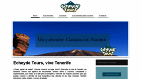 What Echeydetours.com website looked like in 2018 (5 years ago)