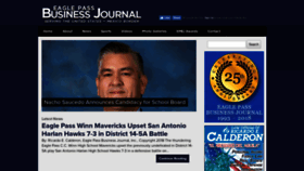 What Epbusinessjournal.com website looked like in 2018 (5 years ago)