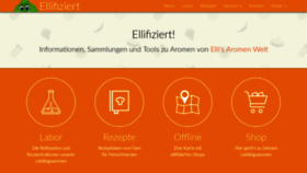 What Ellifiziert.de website looked like in 2018 (5 years ago)