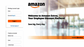 What Extrasforamazon.com website looked like in 2018 (5 years ago)