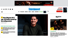 What Entertainmentweekly.com website looked like in 2018 (5 years ago)
