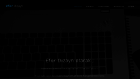 What Efordizayn.com website looked like in 2018 (5 years ago)
