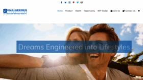 What Engineeredlifestyles.com website looked like in 2018 (5 years ago)