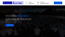 What Empireelectric.net website looked like in 2018 (5 years ago)