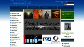 What Elogos.cz website looked like in 2018 (5 years ago)