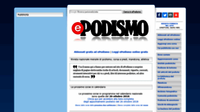 What Epodismo.com website looked like in 2018 (5 years ago)