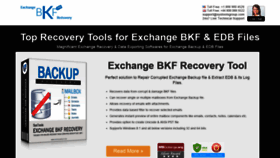 What Exchangebkfrecovery.org website looked like in 2018 (5 years ago)