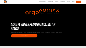 What Ergonomyx.com website looked like in 2018 (5 years ago)