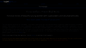 What Evilsupergirls.com website looked like in 2018 (5 years ago)