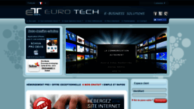 What Eurotech-web.com website looked like in 2018 (5 years ago)