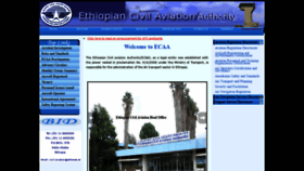What Ecaa.gov.et website looked like in 2018 (5 years ago)