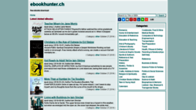 What Ebookhunter.ch website looked like in 2018 (5 years ago)