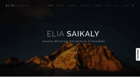 What Eliasaikaly.com website looked like in 2018 (5 years ago)