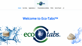 What Eco-tabs.co.za website looked like in 2018 (5 years ago)