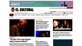 What Elcultural.es website looked like in 2018 (5 years ago)