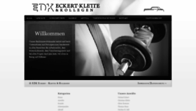 What Edk.de website looked like in 2018 (5 years ago)