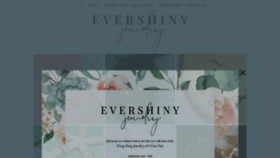 What Evershinyjewelry.com website looked like in 2018 (5 years ago)