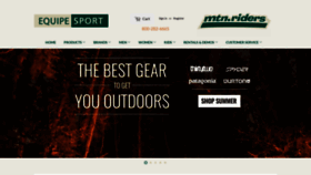 What Equipesport.com website looked like in 2018 (5 years ago)