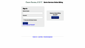 What Enviro.billtrust.com website looked like in 2018 (5 years ago)