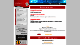 What Eceasantafe.edu.ar website looked like in 2018 (5 years ago)