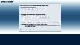 What Erau.instructure.com website looked like in 2018 (5 years ago)