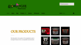 What Ecologienaturalcosmetics.com website looked like in 2018 (5 years ago)