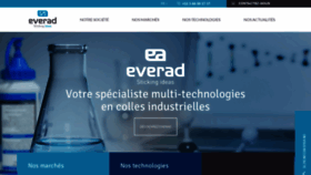 What Everad-adhesives.com website looked like in 2018 (5 years ago)