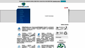 What Elektrozlom.pl website looked like in 2018 (5 years ago)