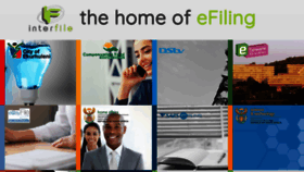 What Efiling.co.za website looked like in 2018 (5 years ago)
