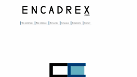 What Encadrex.com website looked like in 2018 (5 years ago)
