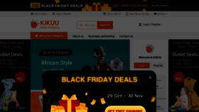 What Et.kikuu.com website looked like in 2018 (5 years ago)