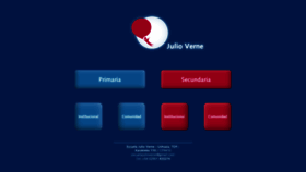 What Escuelajulioverne.com website looked like in 2018 (5 years ago)