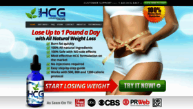 What Easyhcg.com website looked like in 2018 (5 years ago)
