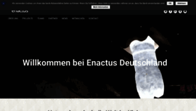 What Enactus.de website looked like in 2018 (5 years ago)