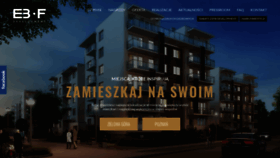 What Ekonbud.pl website looked like in 2018 (5 years ago)