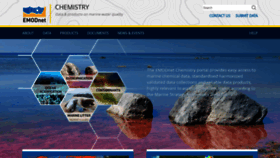 What Emodnet-chemistry.eu website looked like in 2018 (5 years ago)