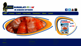 What Eurosurgelati.it website looked like in 2018 (5 years ago)