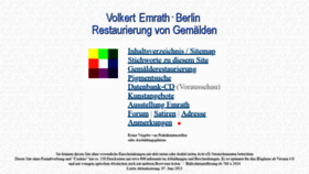What Emrath.de website looked like in 2018 (5 years ago)