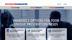 What Envisionpharmacy.com website looked like in 2018 (5 years ago)