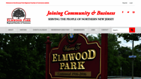 What Elmwoodparkregionalchamber.org website looked like in 2018 (5 years ago)