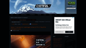 What Etf2l.org website looked like in 2018 (5 years ago)