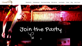 What Eventspiration.com website looked like in 2018 (5 years ago)