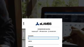 What Elambs.com website looked like in 2018 (5 years ago)
