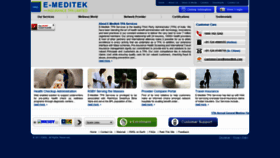 What Emeditek.co.in website looked like in 2018 (5 years ago)