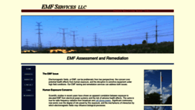 What Emfservices.com website looked like in 2018 (5 years ago)